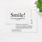 Smile! You are beautiful (: (Desk)