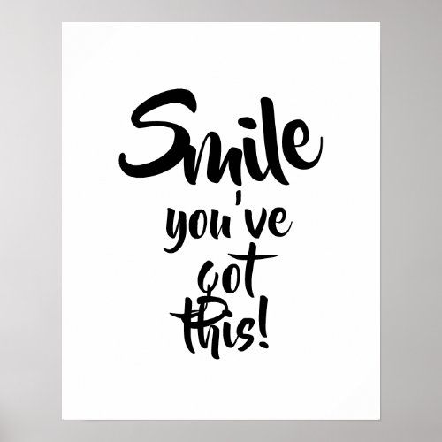 smile youve got poster
