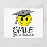 Smile You've Graduated Postcard