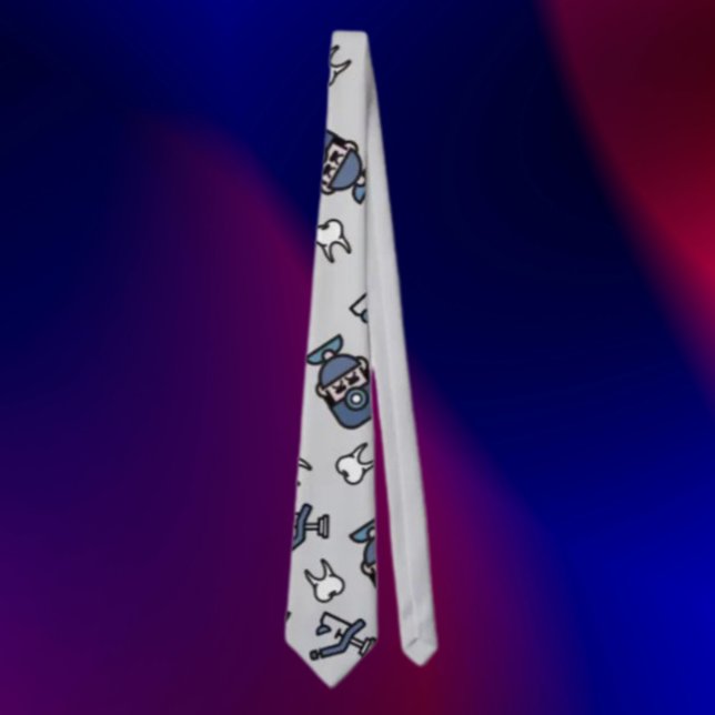 Smiles All Around – Dentist-Themed Necktie (Creator Uploaded)