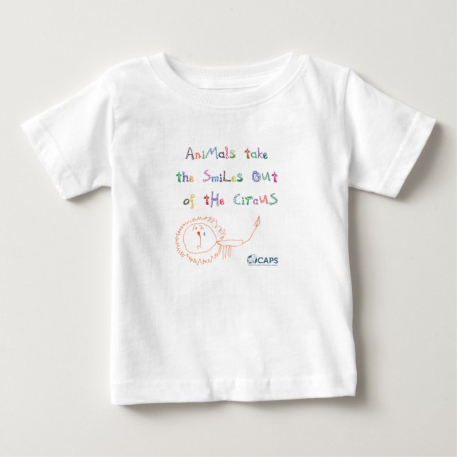 "Smiles" Circus Campaign Toddler T-Shirt (Front)