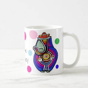 Smiles Joy Party Cartoon Art Coffee Mug