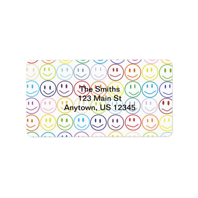 Smiles No Matter What Labels (Front)