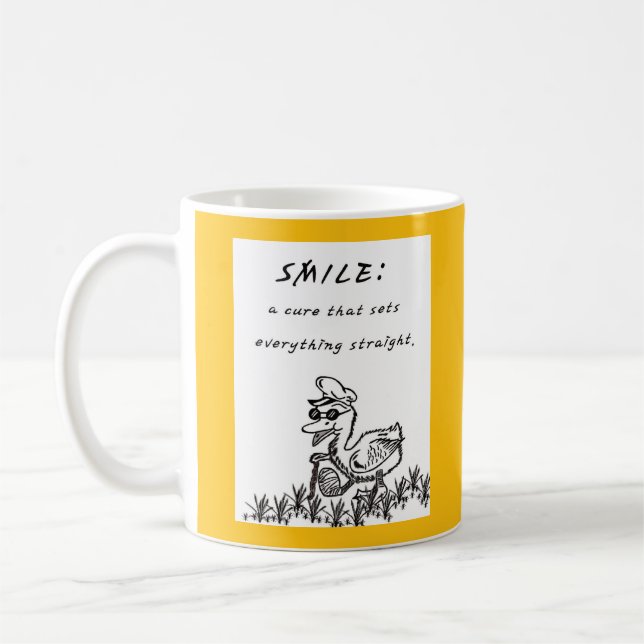 SMILES THAT CURE COFFEE MUG (Left)
