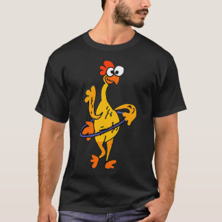 SmileteesFunny Funny Rubber Chicken Hula Hoop T-Shirt