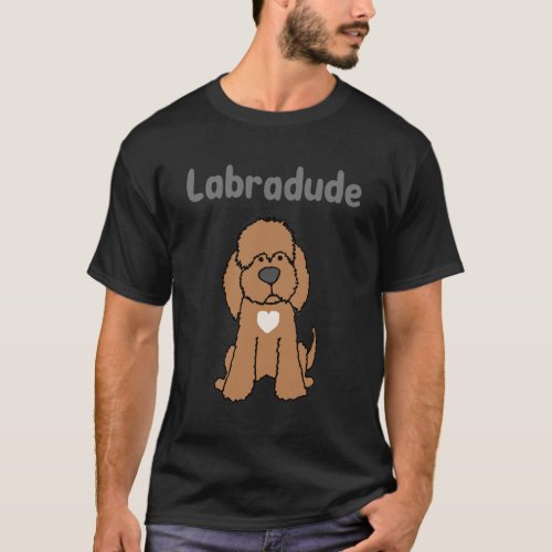 Smileteespetsa Funny Chocolate Labradoodle Dog Lab T_Shirt