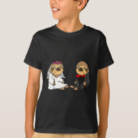 Smiletodaytees Funny Sloth Bride And Groom Wedding
