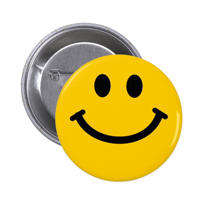 Smiley badge button
