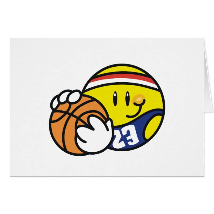 Smiley Basketball Cards