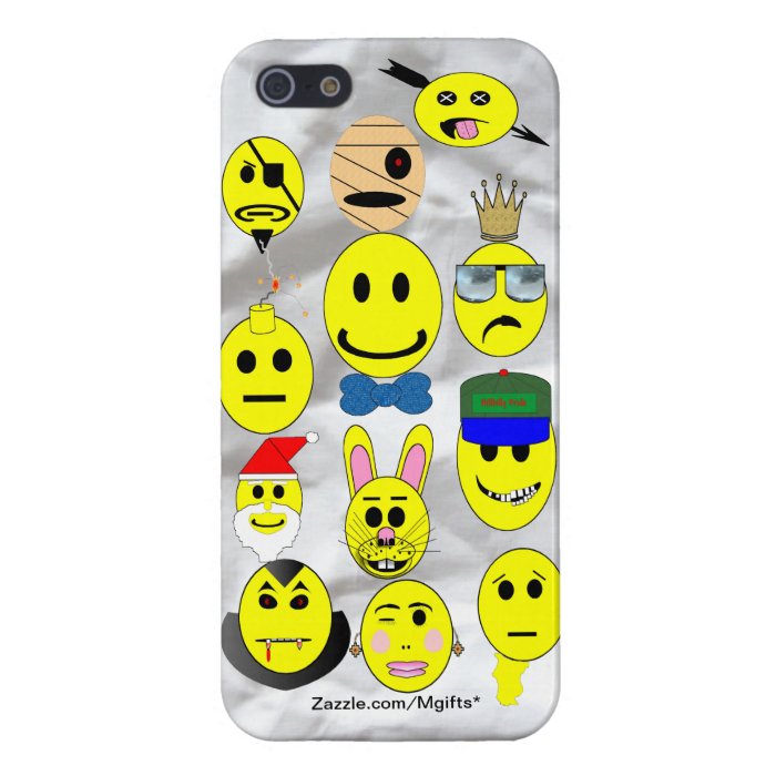 Smiley Collection Case For iPhone 5