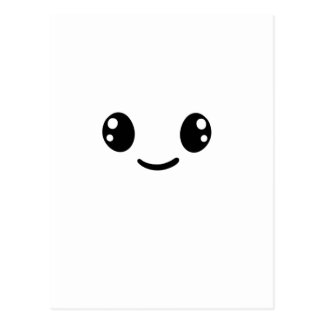 Kawaii Face Postcards | Zazzle