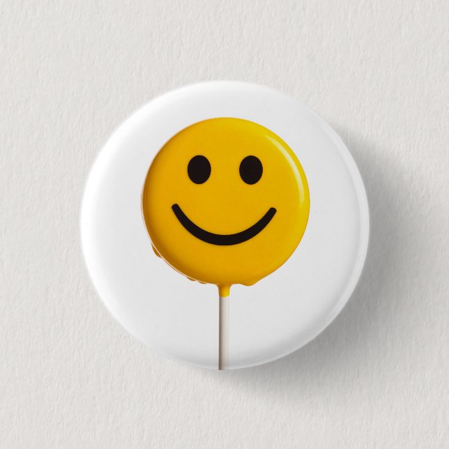 smiley face button (Front)
