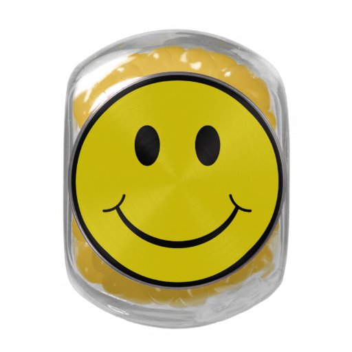 Smiley Face Candy Jars, Smiley Face Candy Dishes