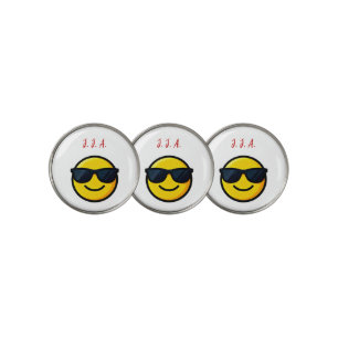 Smiley Face Fun Name/ Initial Golf Ball Marker