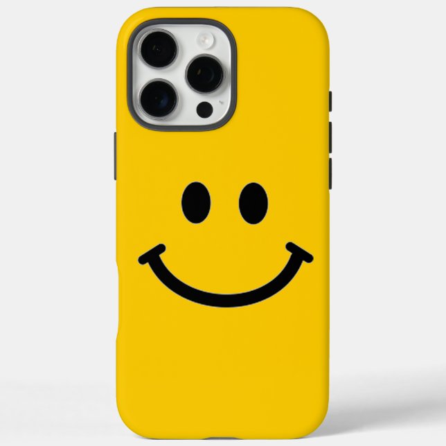 Smiley Face iPhone Case (Customizable) (Back)