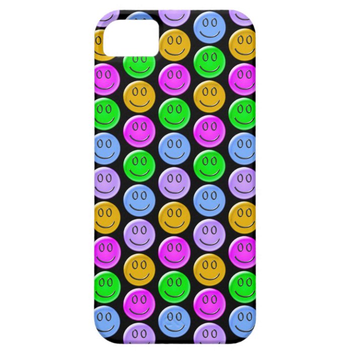 Smiley Face Pattern Design iPhone 5 Cover