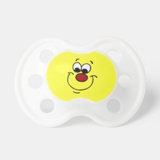 Smiley Faces Gift Template Pacifier