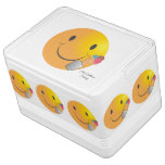 Smiley Ice Cream Cone Cornet Add Family Name Cooler