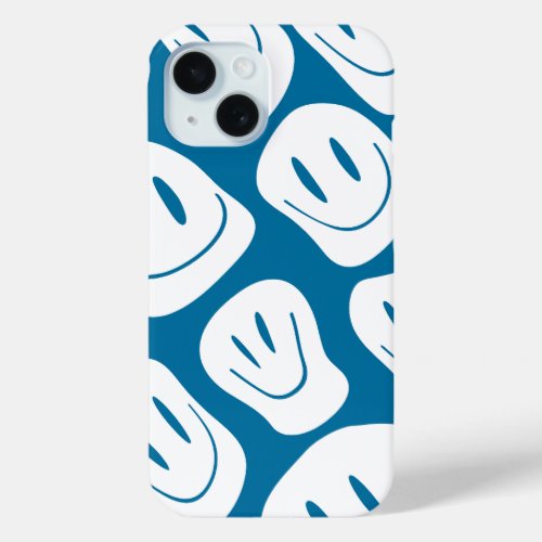 Smiley Pattern iPhone Case