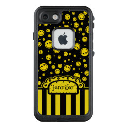 Smiley PolkaDot Name Template LifeProof FRĒ iPhone 7 Case