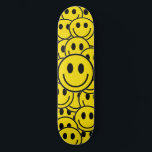 Smilie Face Cruiser Skateboard Deck<br><div class="desc">This is one happy skateboard. It features the old school face.</div>