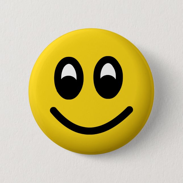 smilie pinback button (Front)