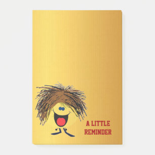 Smilie reminder post-it notes