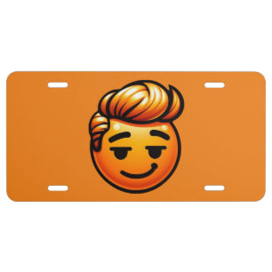 Smilin Donald License Plate