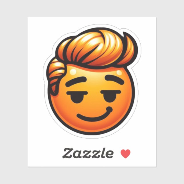 Smilin Donald Sticker (Sheet)