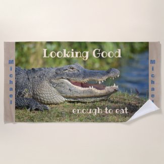 Smiling Alligator Funny Wildlife Photographic