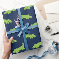 Smiling Alligators Pattern