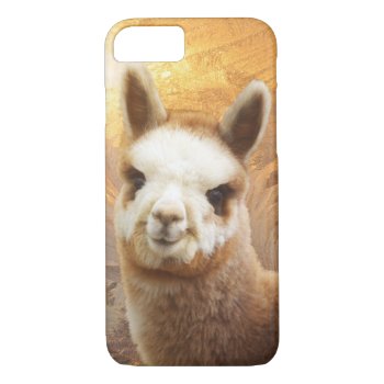 Smiling Alpaca Iphone 7 Case by WalnutCreekAlpacas at Zazzle