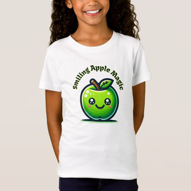 Smiling Apple Magic T-Shirt (Front)