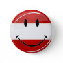Smiling Austrian Flag Pinback Button