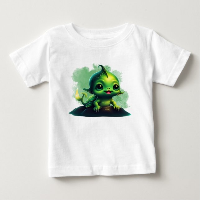 Smiling Baby Fish Monster T-Shirt (Front)