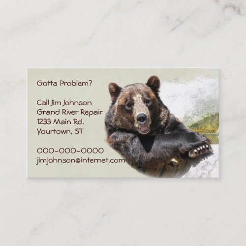 Smiling Bear Business Card