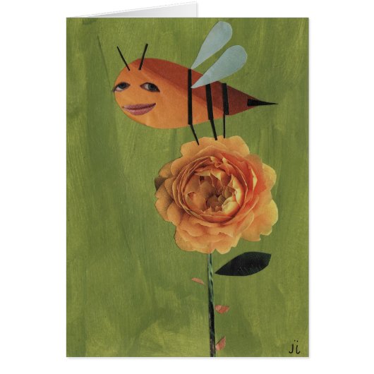 smiling bee cards (Front)
