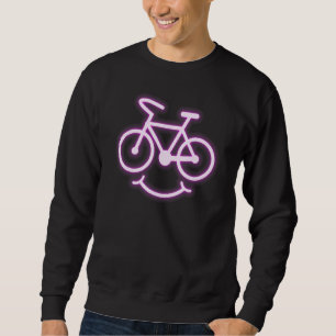 Smiling Bicycle Cycling Bike Riding Cute Rider Cyc Sweatshirt