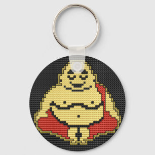 Smiling Buddha Keychain