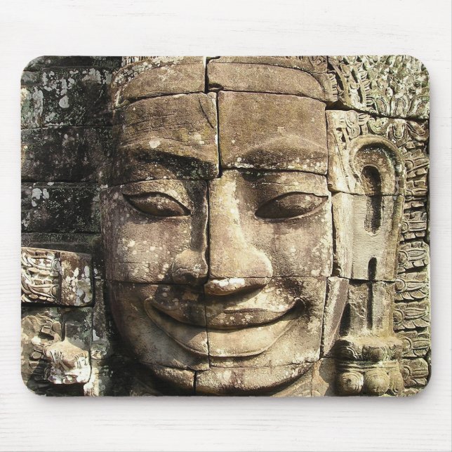 SMILING BUDDHA MOUSE PAD (Front)