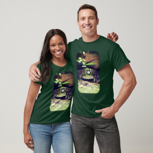 Smiling Bullfrog Nature  T_Shirt