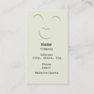 Smiling Business Card