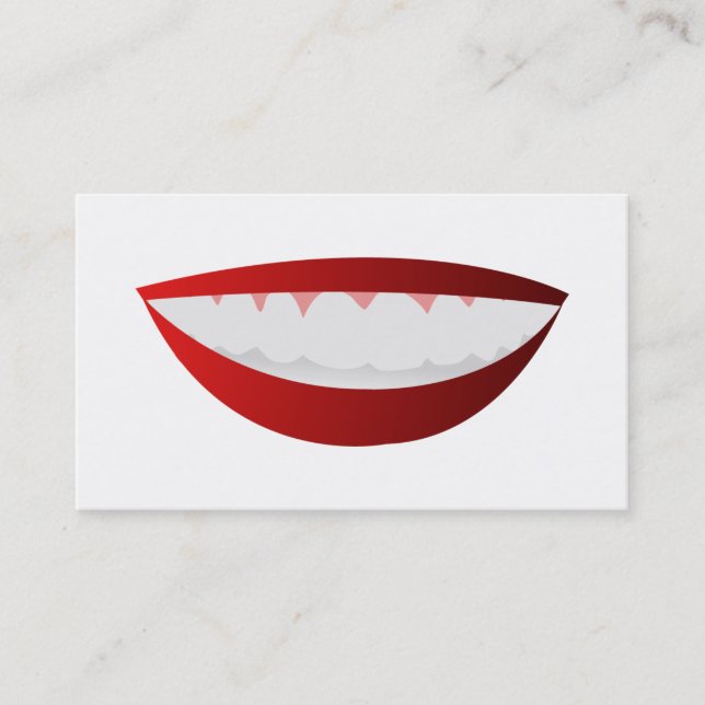 Smiling Business Cards (Front)