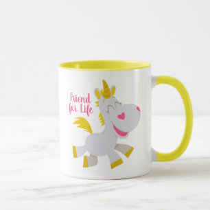 Smiling Buttercup Illustration Mug