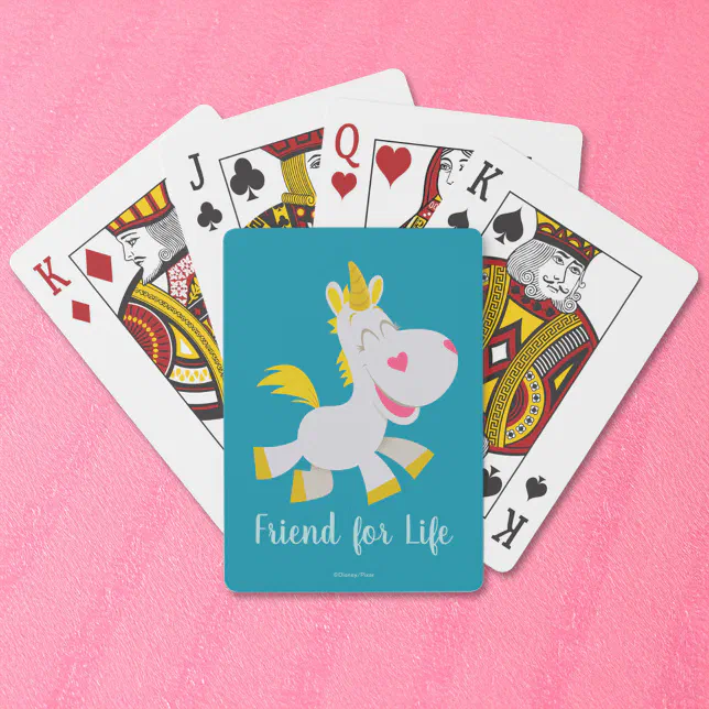 Smiling Buttercup Illustration Playing Cards
