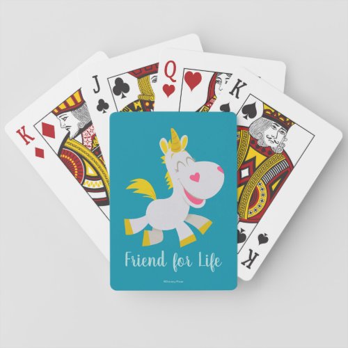 Smiling Buttercup Illustration Playing Cards