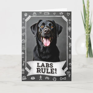 Smiling Canine Birthday Card