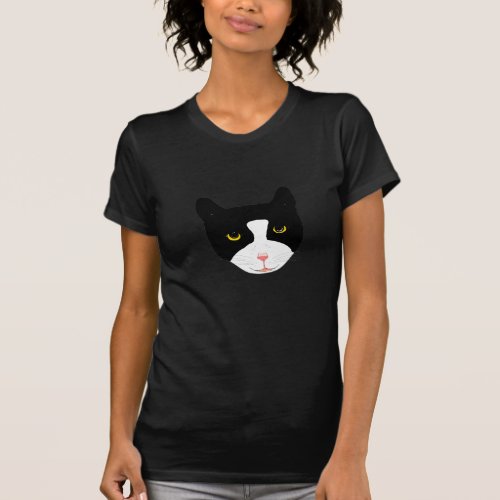 Smiling Cat Face tshirts