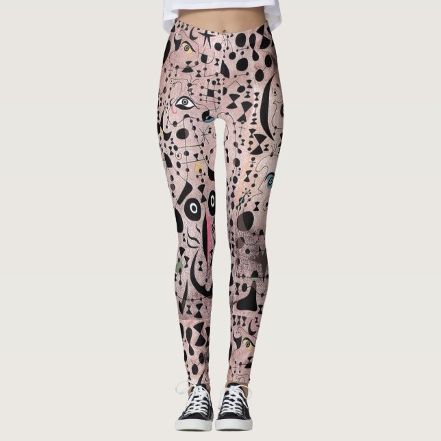 Smiling Cat Leggings (Front)