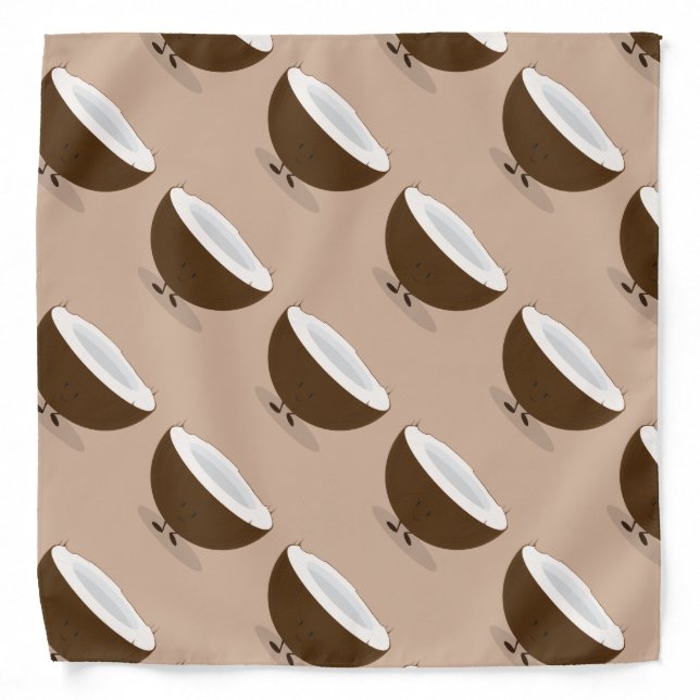 Smiling coconut bandana (Front)